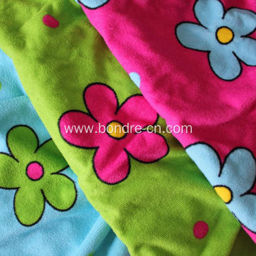 Floral Dotts Printed Microfiber Bath Beach Towel